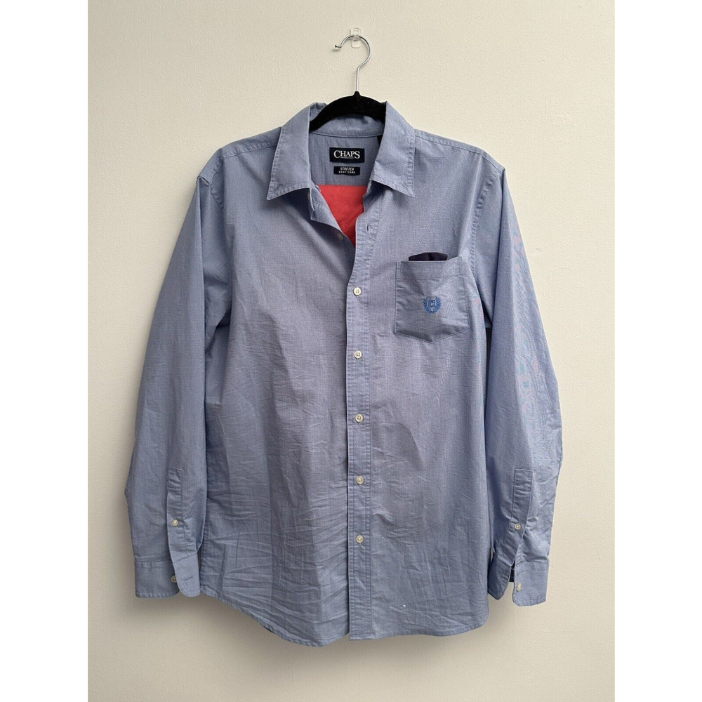 Chaps Ralph Lauren Button Down Shirt w/ Blue Bowtie & Tommy Hilfiger 34/34 Pants